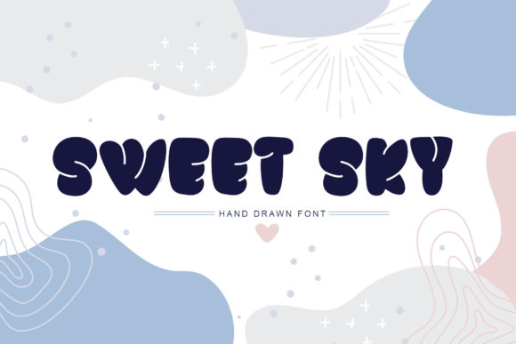 A Display Font That Feels Like a Breath of Sweet Sky