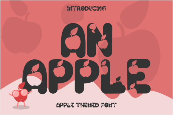 An Apple Font: A Quirky Typeface for Bold Brands