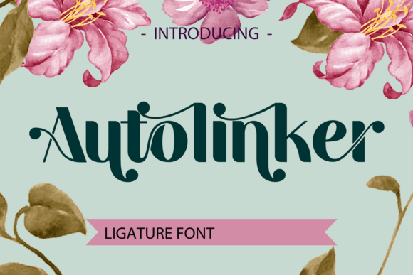 Autolinker: A Display Font for Editorial Charm