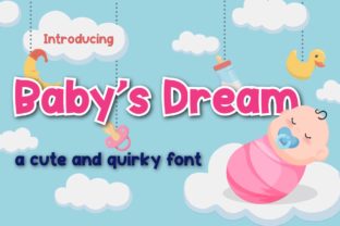 Baby s Dream: A Playful Display Font That Elevates Small Business Branding