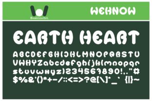 Earth Heart: A Display Font That Feels Like Home