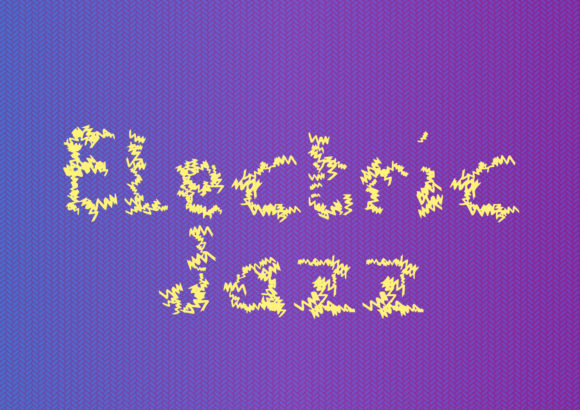 Electric Jazz: A Buzzing Display Font That Moves