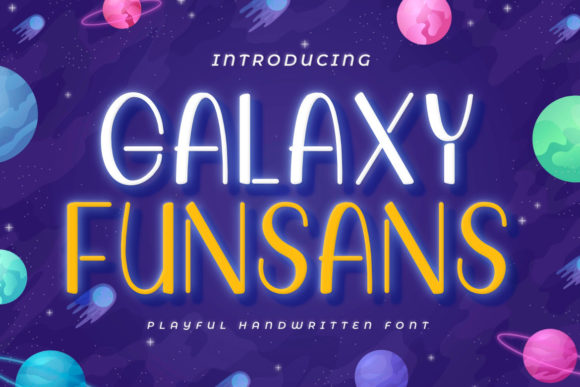 Galaxy Funsans: The Playful Display Font