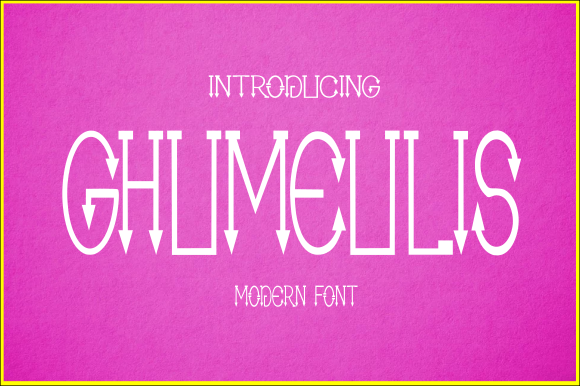 Ghumeulis: A Chunky Display Font for Editorial Design
