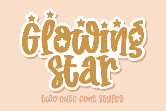 Glowing Star: A Handwritten Font for Memorable Branding
