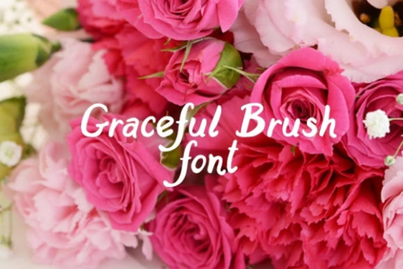 Graceful Brush: The Bold Display Font for Campaign Creatives