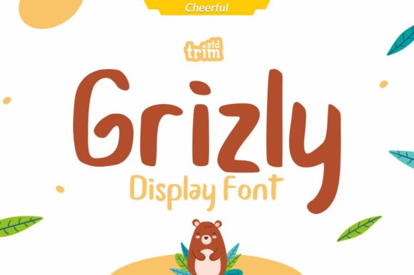 Grizly: A Sweet Display Font for Memorable Branding