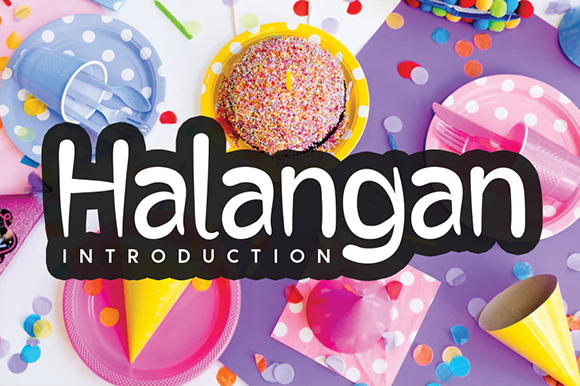 Halangan Display Font: A Friendly Face for Your Brand