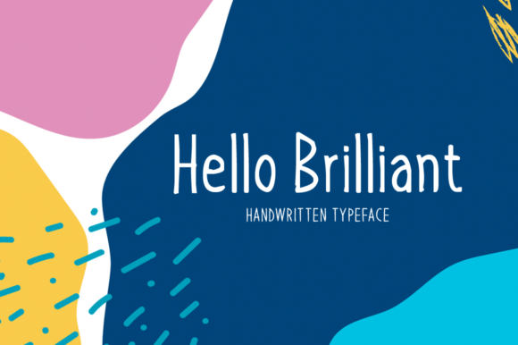 Hello Brilliant: A Whimsical Display Font for Branding