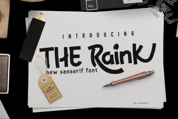 How The Raink Font Transformed My Small Business Branding