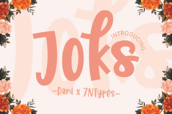 Joks: A Friendly Display Font for Warm, Human-Centered Web Design