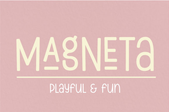 Magneta: A Display Font That Balances Bold and Smooth