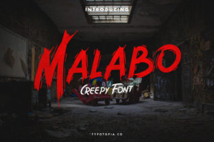 Malabo: A Display Font That Cuts Through the Feed
