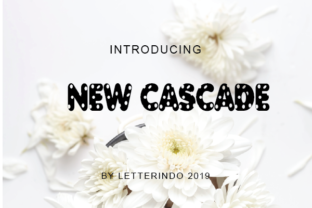 New Cascade: A Playful Display Font That Elevates Real Business Materials