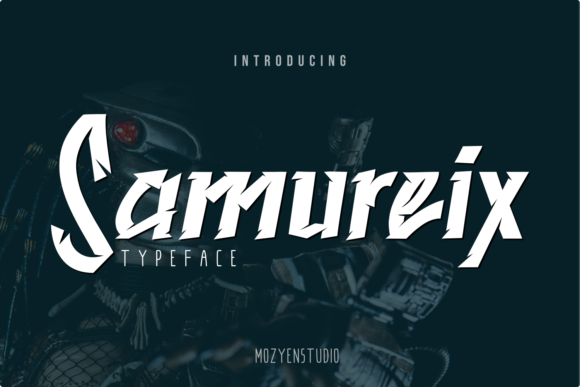 Samureix: A Playful Display Font for Memorable Branding